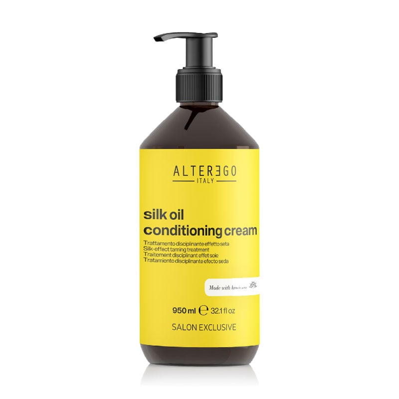 Кондиціонер-крем для волосся Alter Ego Silk Oil Conditioning Cream з ефектом шовку, 950 мл